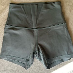 Lululemon Align High-Rise Bike Shorts | Color: Blue Cast | Size: 4 | Inseam: 4”